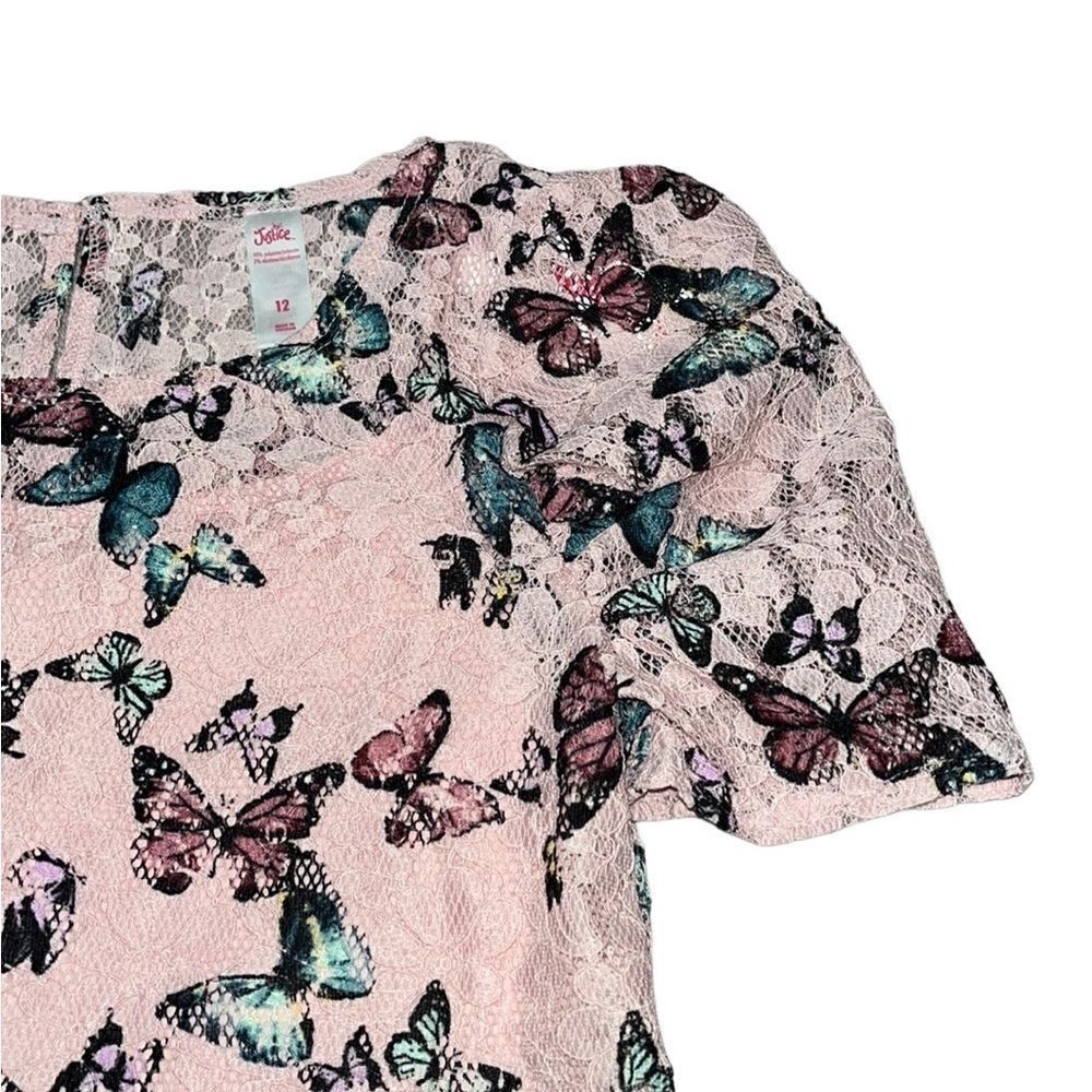 Justice Lace Cropped Top - Picture 2 of 8